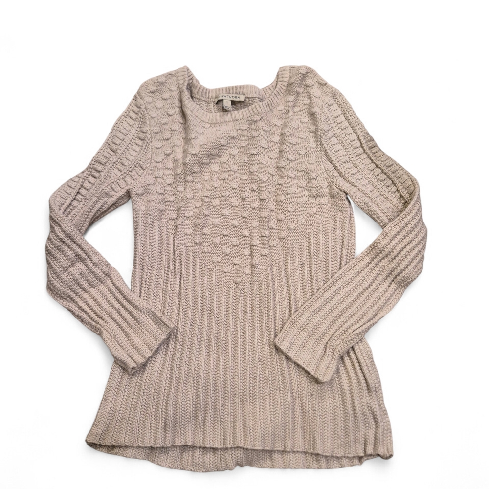 41 Hawthorn Light Beige Knit Sweater Size M
